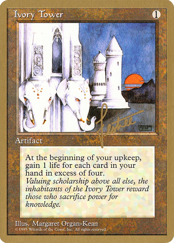 Ivory Tower (Bertrand Lestree) [Pro Tour Collector Set] | Jack's On Queen