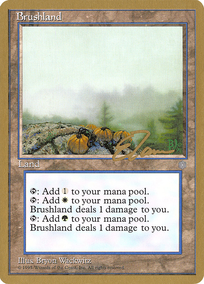 Brushland (Eric Tam) [Pro Tour Collector Set] | Jack's On Queen