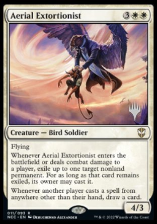 Aerial Extortionist (Promo Pack) [Streets of New Capenna Commander Promos] | Jack's On Queen