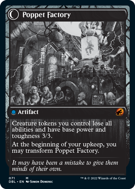 Poppet Stitcher // Poppet Factory [Innistrad: Double Feature] | Jack's On Queen