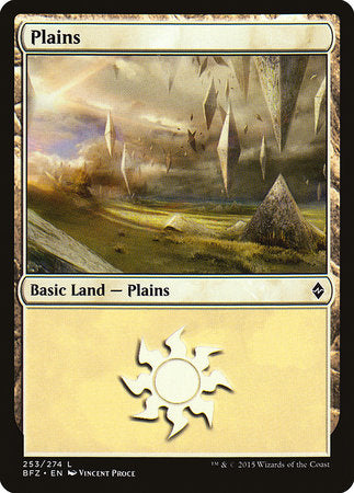 Plains (253) [Battle for Zendikar] | Jack's On Queen