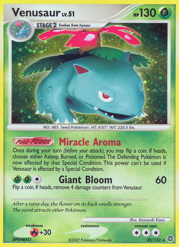 Venusaur (20/132) [Diamond & Pearl: Secret Wonders] | Jack's On Queen