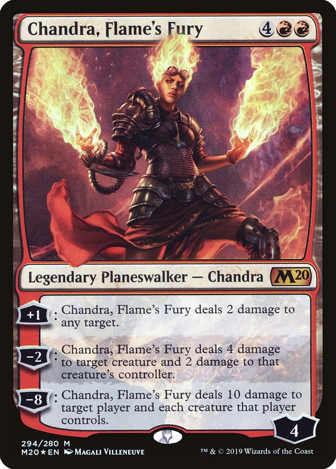 Chandra, Flame's Fury [Core Set 2020] | Jack's On Queen