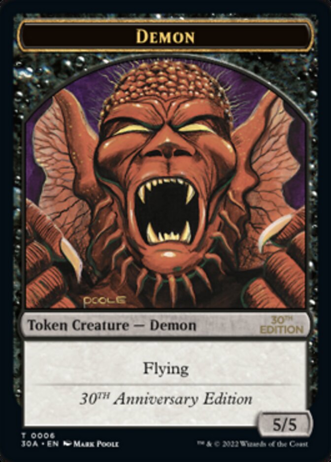 Demon Token [30th Anniversary Tokens] | Jack's On Queen