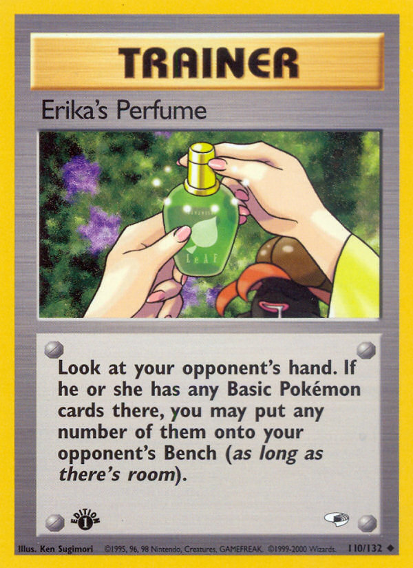 Erika's Perfume (110/132) [Gym Heroes 1st Edition] | Jack's On Queen