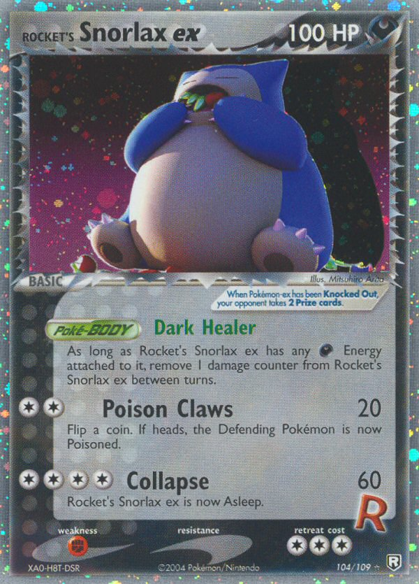 Rocket's Snorlax ex (104/109) [EX: Team Rocket Returns] | Jack's On Queen