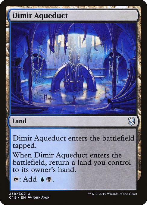 Dimir Aqueduct [Commander 2019] | Jack's On Queen