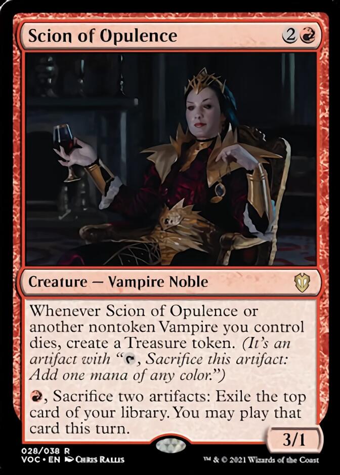 Scion of Opulence [Innistrad: Crimson Vow Commander] | Jack's On Queen