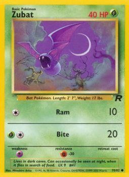 Zubat (70/82) [Team Rocket Unlimited] | Jack's On Queen