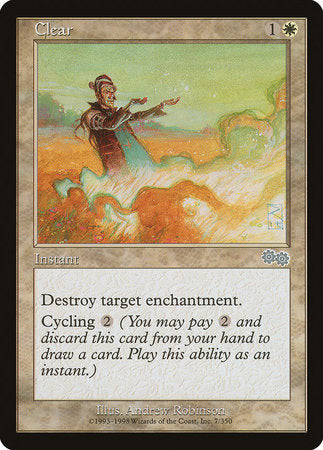 Clear [Urza's Saga] | Jack's On Queen