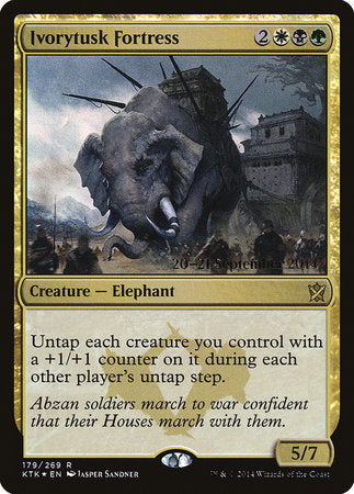 Ivorytusk Fortress [Khans of Tarkir Promos] | Jack's On Queen