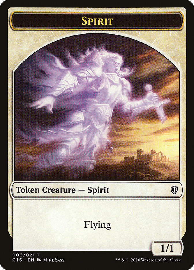 Spirit (006/021) [Commander 2016 Tokens] | Jack's On Queen