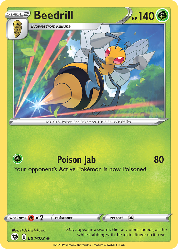 Beedrill (004/073) [Sword & Shield: Champion's Path] | Jack's On Queen