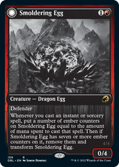 Smoldering Egg // Ashmouth Dragon [Innistrad: Double Feature] | Jack's On Queen