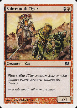 Sabretooth Tiger [Eighth Edition] | Jack's On Queen
