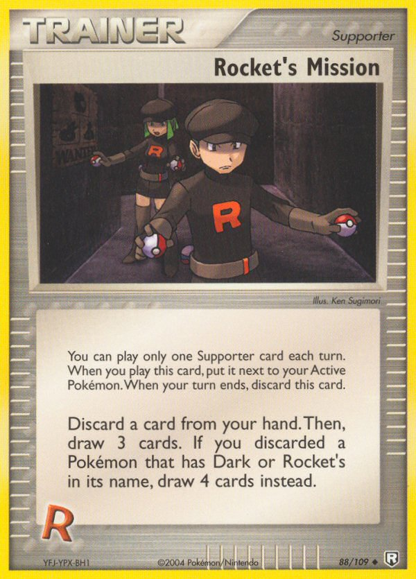 Rocket's Mission (88/109) [EX: Team Rocket Returns] | Jack's On Queen