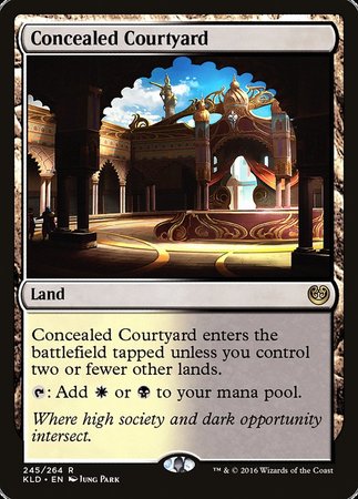 Concealed Courtyard [Kaladesh] | Jack's On Queen