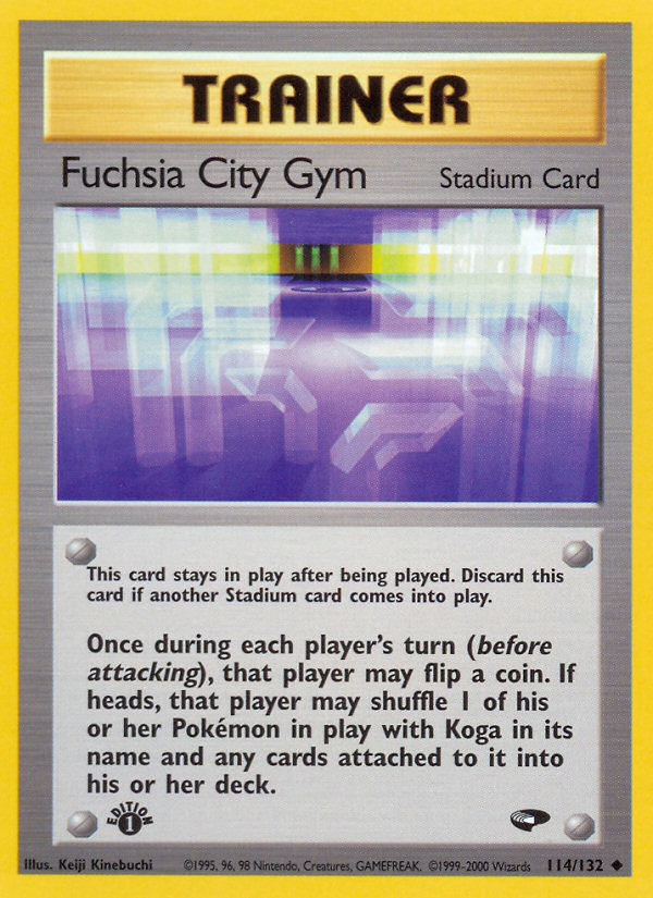 Fuchsia City Gym (114/132) [Gym Challenge 1st Edition] | Jack's On Queen