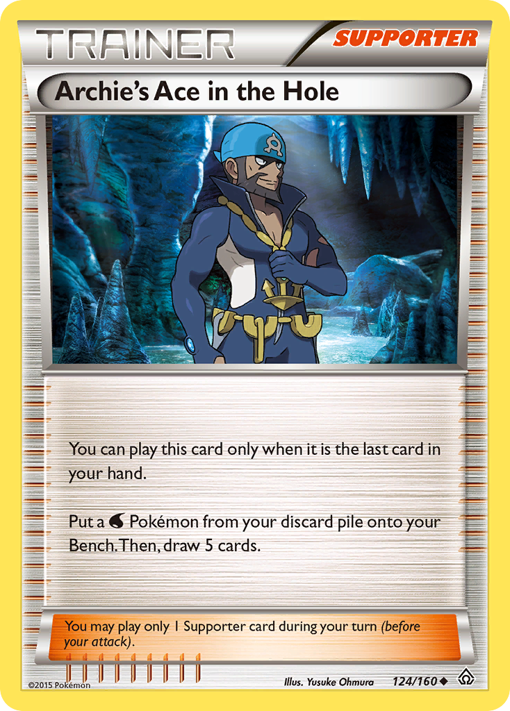 Archie's Ace in the Hole (124/160) [XY: Primal Clash] | Jack's On Queen