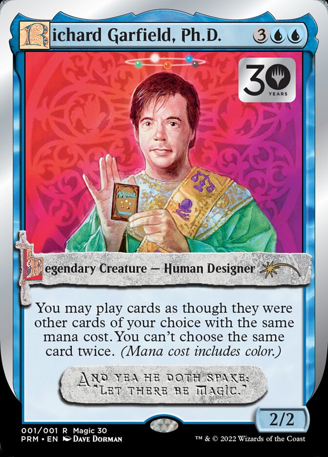 Richard Garfield, Ph.D. [30th Anniversary Promos] | Jack's On Queen