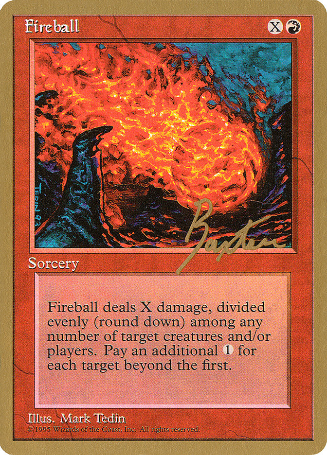 Fireball (George Baxter) [Pro Tour Collector Set] | Jack's On Queen