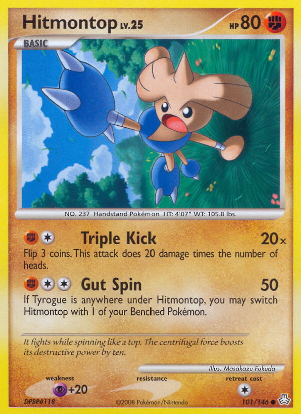 Hitmontop (101/146) [Diamond & Pearl: Legends Awakened] | Jack's On Queen