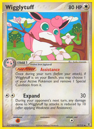 Wigglytuff (52/112) [EX: FireRed & LeafGreen] | Jack's On Queen