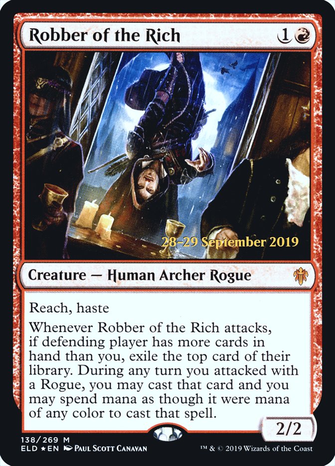 Robber of the Rich  [Throne of Eldraine Prerelease Promos] | Jack's On Queen