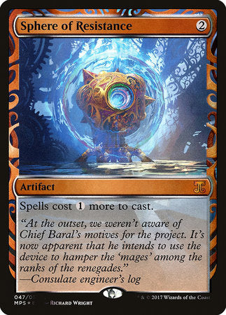 Sphere of Resistance [Kaladesh Inventions] | Jack's On Queen