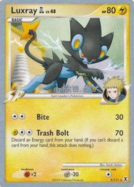 Luxray GL LV.48 (9/111) (LuxChomp of the Spirit - Yuta Komatsuda) [World Championships 2010] | Jack's On Queen