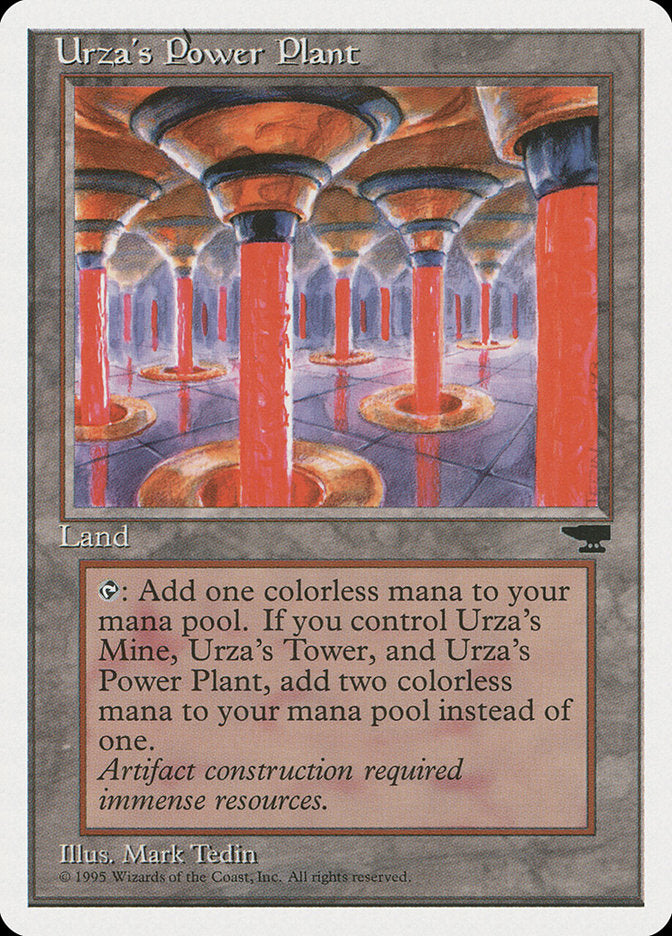 Urza's Power Plant (Red Columns) [Chronicles] | Jack's On Queen