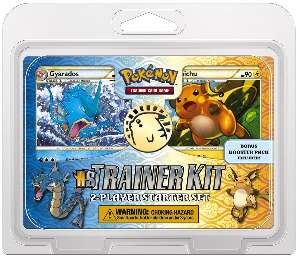 HeartGold & SoulSilver - Trainer Kit 2-Player Starter Set (Gyarados & Raichu) | Jack's On Queen