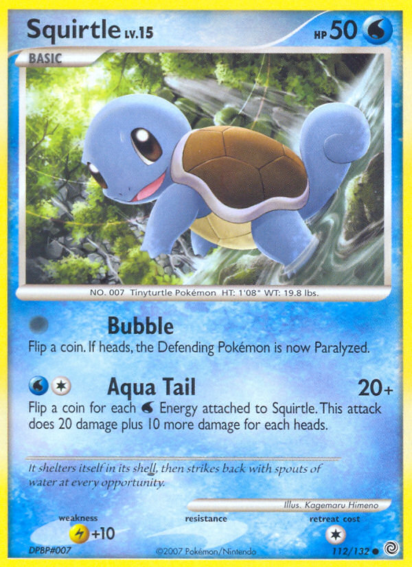 Squirtle (112/132) [Diamond & Pearl: Secret Wonders] | Jack's On Queen