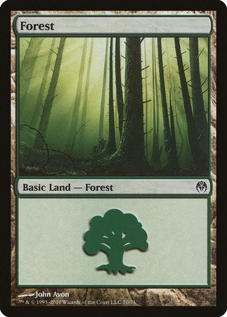 Forest (70) [Duel Decks: Phyrexia vs. the Coalition] | Jack's On Queen