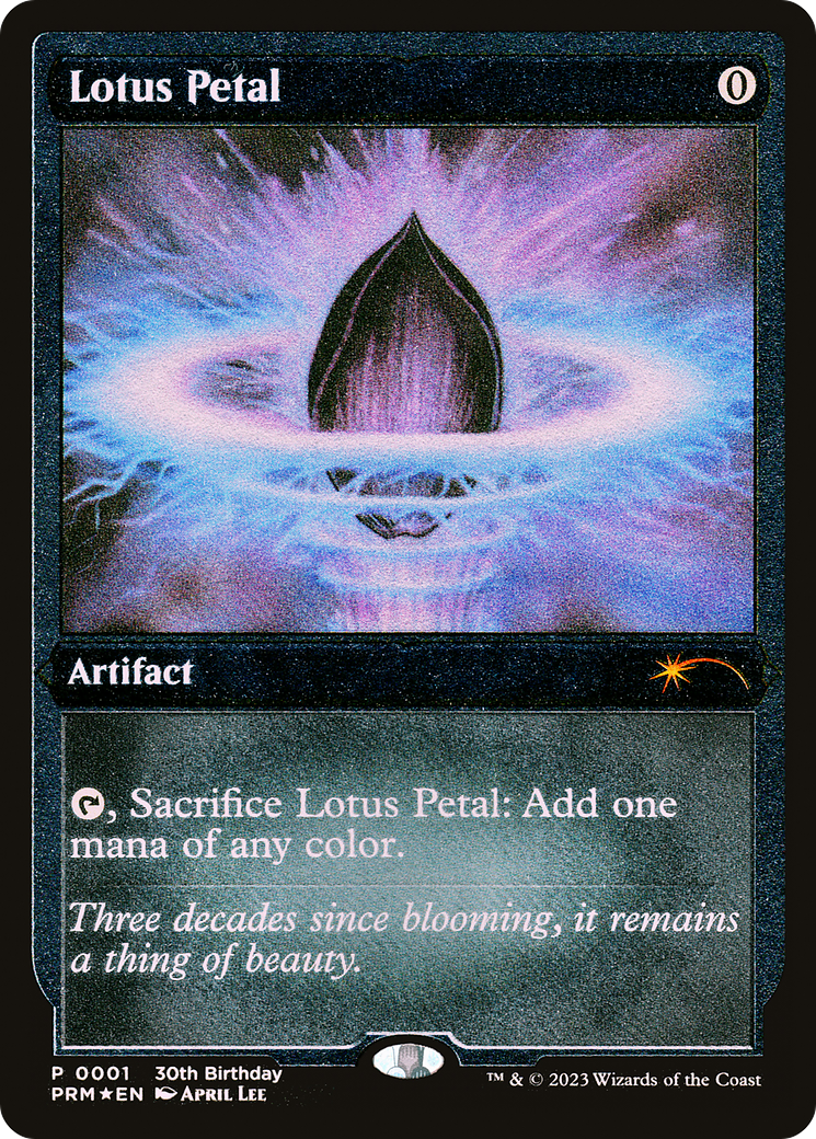 Lotus Petal (Foil Etched) [30th Anniversary Promos] | Jack's On Queen