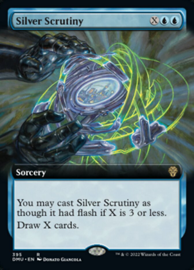 Silver Scrutiny (Extended Art) [Dominaria United] | Jack's On Queen