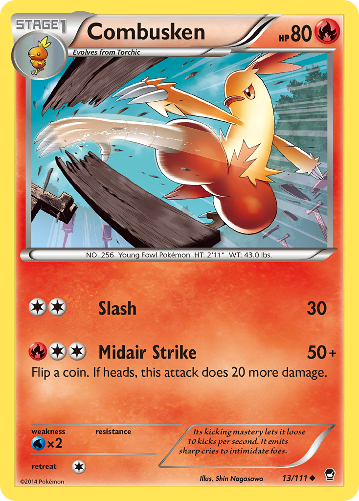 Combusken (13/111) [XY: Furious Fists] | Jack's On Queen