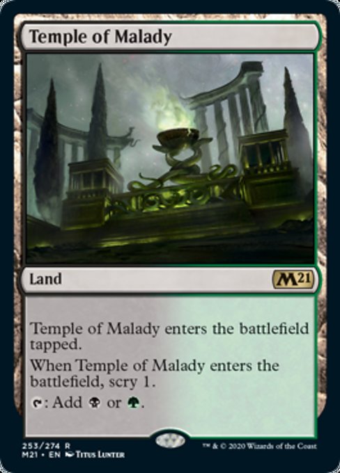 Temple of Malady [Core Set 2021] | Jack's On Queen