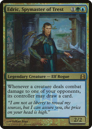 Edric, Spymaster of Trest (Commander Launch Promo) [Commander 2011 Launch Party] | Jack's On Queen