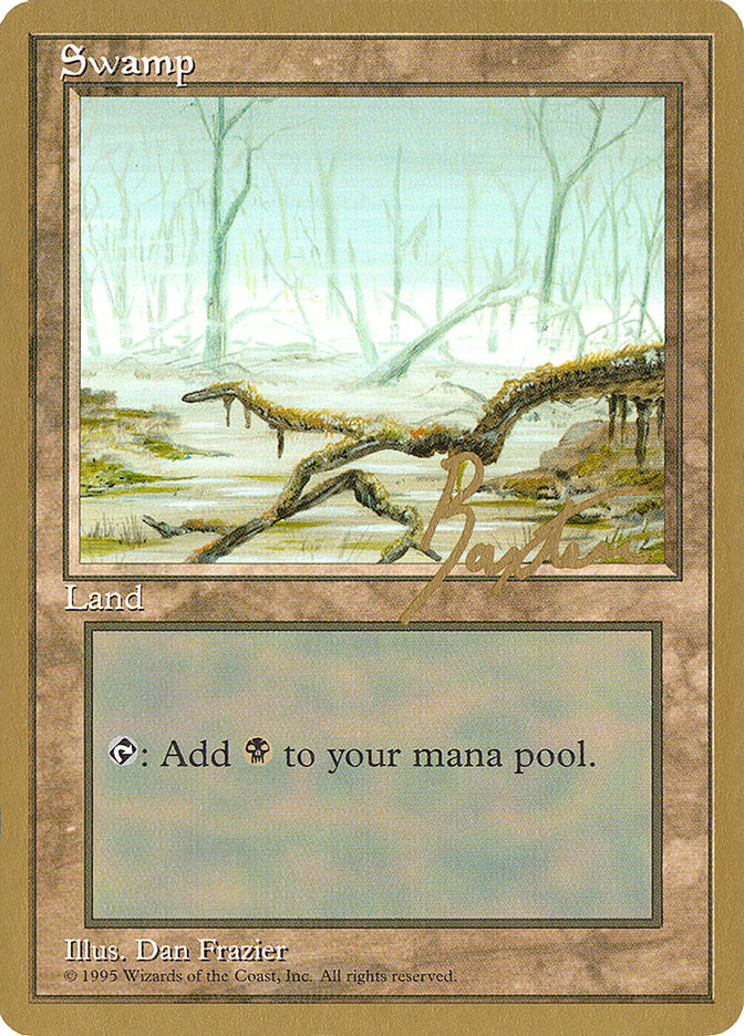 Swamp (gb372) (George Baxter) [Pro Tour Collector Set] | Jack's On Queen