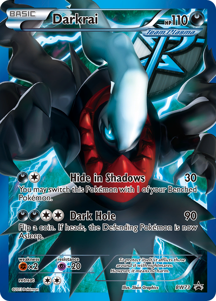 Darkrai (BW73) [Black & White: Black Star Promos] | Jack's On Queen