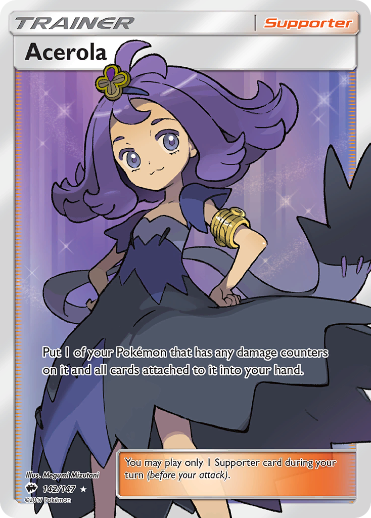 Acerola (142/147) [Sun & Moon: Burning Shadows] | Jack's On Queen