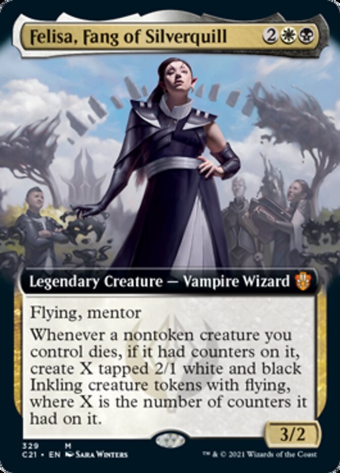 Felisa, Fang of Silverquill (Extended) [Commander 2021] | Jack's On Queen