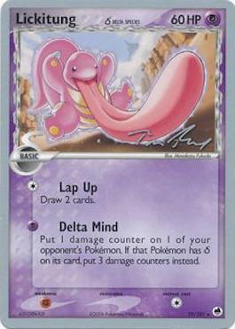 Lickitung (19/101) (Delta Species) (Legendary Ascent - Tom Roos) [World Championships 2007] | Jack's On Queen