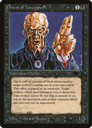 Priest of Yawgmoth [Antiquities] | Jack's On Queen