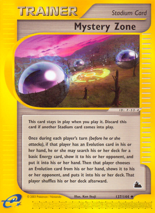 Mystery Zone (137/144) [Skyridge] | Jack's On Queen