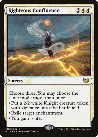 Righteous Confluence [Commander 2015] | Jack's On Queen