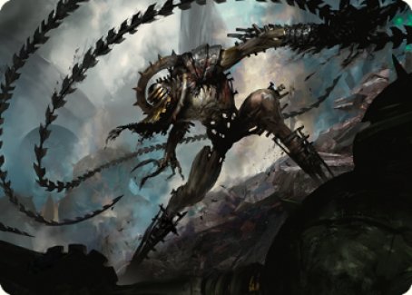 Razorlash Transmogrant Art Card [The Brothers' War Art Series] | Jack's On Queen