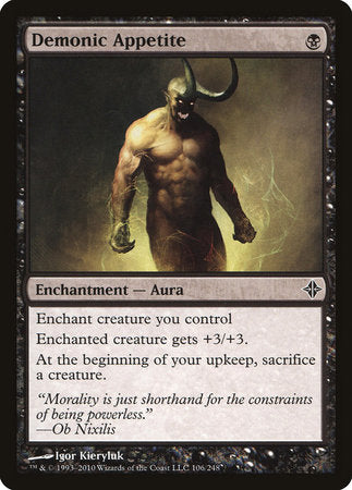Demonic Appetite [Rise of the Eldrazi] | Jack's On Queen