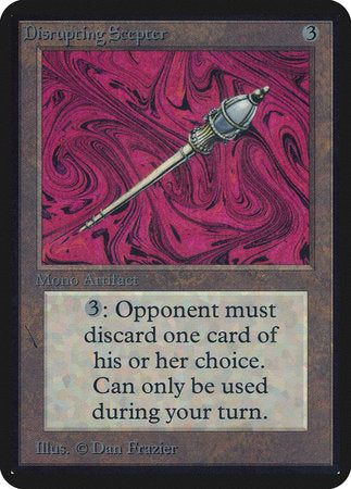 Disrupting Scepter [Limited Edition Alpha] | Jack's On Queen